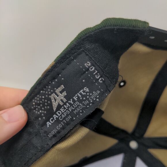 Cream Team Snapback Hat Camouflage One Size Adjustable Academy Fits - Picture 8 of 8